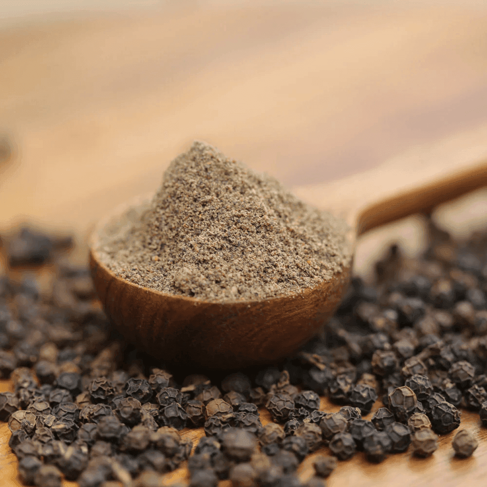 Black pepper powder